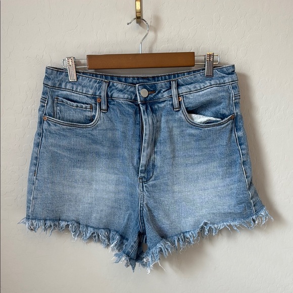 BLANK NYC The Reeve High Rise Cut Off Denim Short Sz 31 - Picture 1 of 5